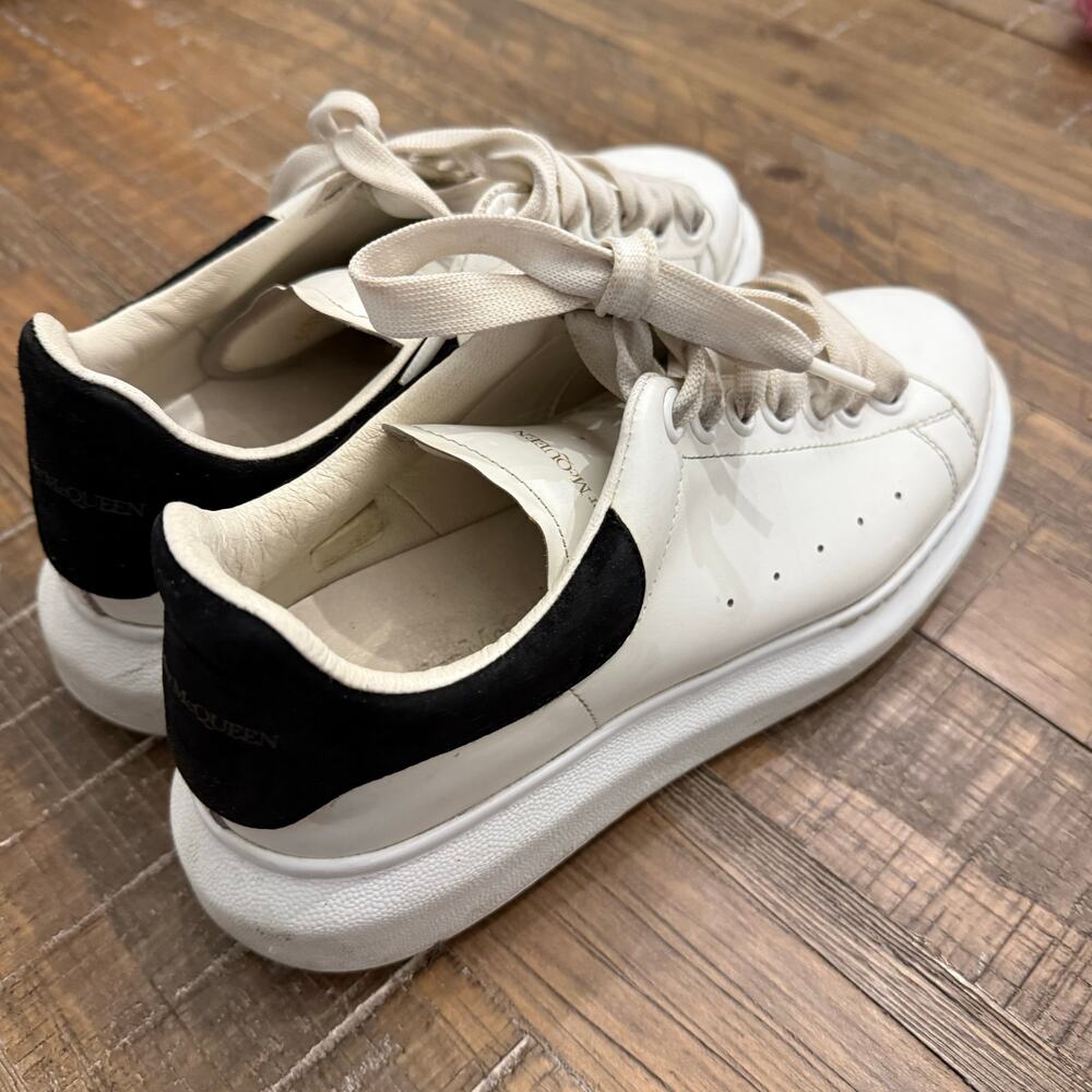 Alexander mcqueen women oversized leather sneaker - Picture 3 of 12